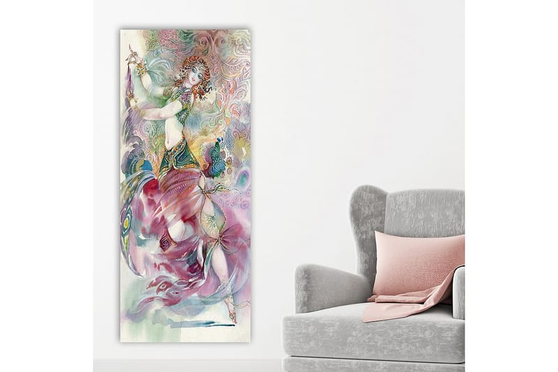 Canvastavla DKY Spiritual Flerfärgad - 50x120 cm - Inredning - Tavlor & konst - Canvastavlor