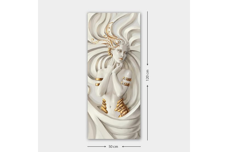 Canvastavla DKY Spiritual Flerfärgad - 50x120 cm - Inredning - Tavlor & konst - Canvastavlor