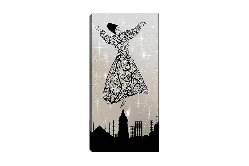 Canvastavla DKY Spiritual Flerfärgad - 50x120 cm - Inredning - Tavlor & konst - Canvastavlor