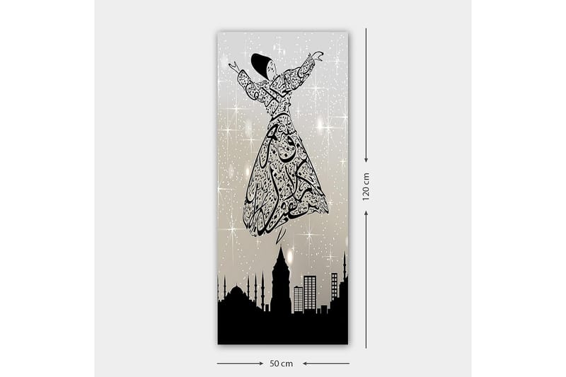 Canvastavla DKY Spiritual Flerfärgad - 50x120 cm - Inredning - Tavlor & konst - Canvastavlor