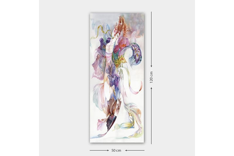 Canvastavla DKY Spiritual Flerfärgad - 50x120 cm - Inredning - Tavlor & konst - Canvastavlor