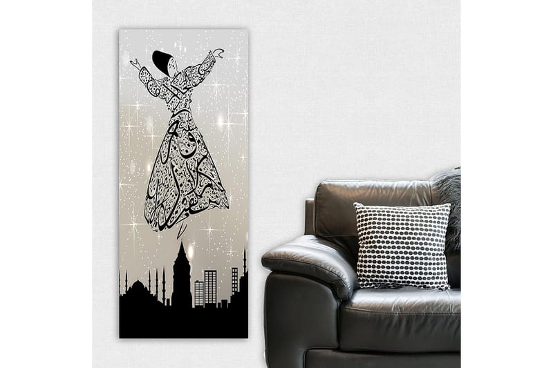 Canvastavla DKY Spiritual Flerfärgad - 50x120 cm - Inredning - Tavlor & konst - Canvastavlor