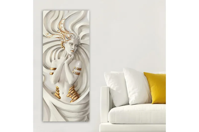 Canvastavla DKY Spiritual Flerfärgad - 50x120 cm - Inredning - Tavlor & konst - Canvastavlor