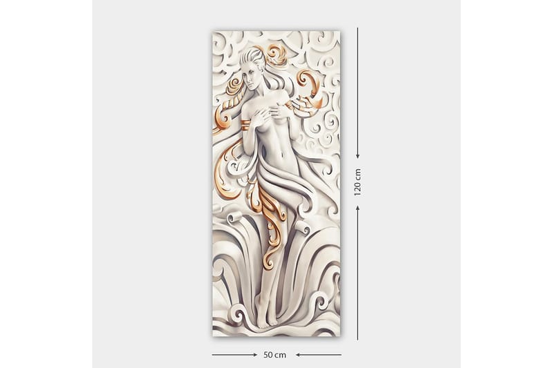 Canvastavla DKY Spiritual Flerfärgad - 50x120 cm - Inredning - Tavlor & konst - Canvastavlor