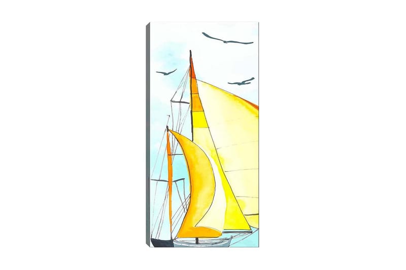 Canvastavla DKY Transportation Flerfärgad - 50x120 cm - Inredning - Tavlor & konst - Canvastavlor