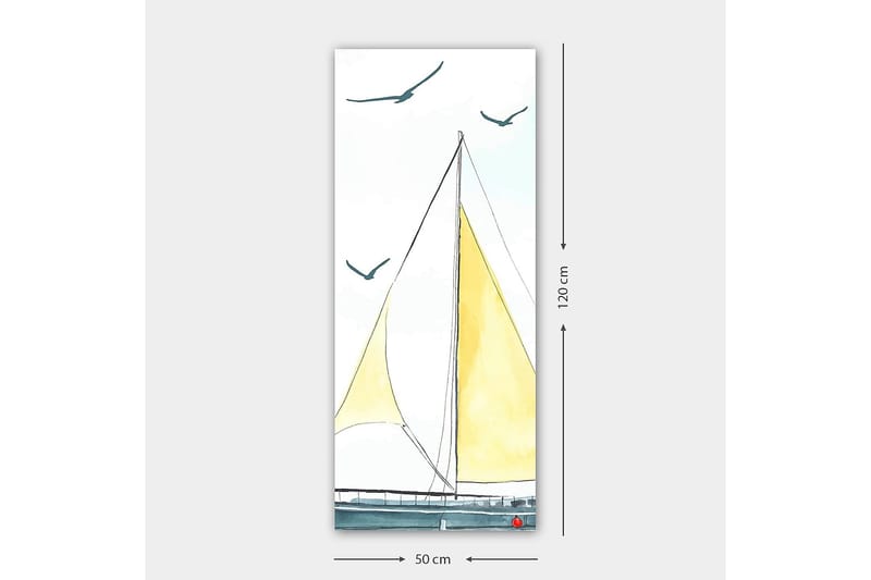 Canvastavla DKY Transportation Flerfärgad - 50x120 cm - Inredning - Tavlor & konst - Canvastavlor