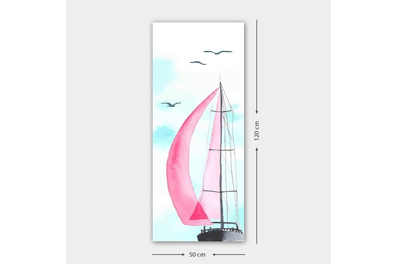 Canvastavla DKY Transportation Flerfärgad - 50x120 cm - Inredning - Tavlor & konst - Canvastavlor