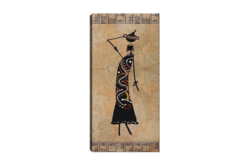 Canvastavla DKY World Cultures Flerfärgad - 50x120 cm - Inredning - Tavlor & konst - Canvastavlor