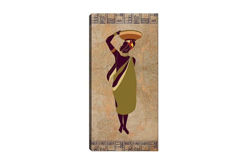 Canvastavla DKY World Cultures Flerfärgad - 50x120 cm - Inredning - Tavlor & konst - Canvastavlor