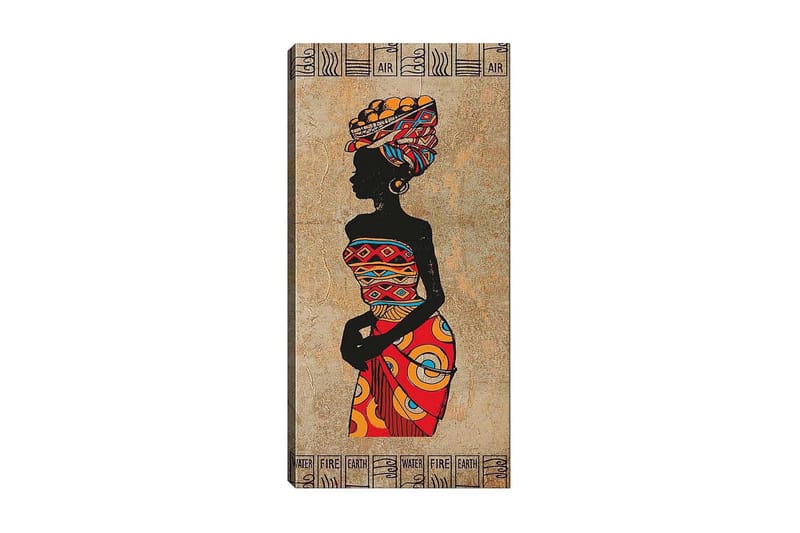 Canvastavla DKY World Cultures Flerfärgad - 50x120 cm - Inredning - Tavlor & konst - Canvastavlor