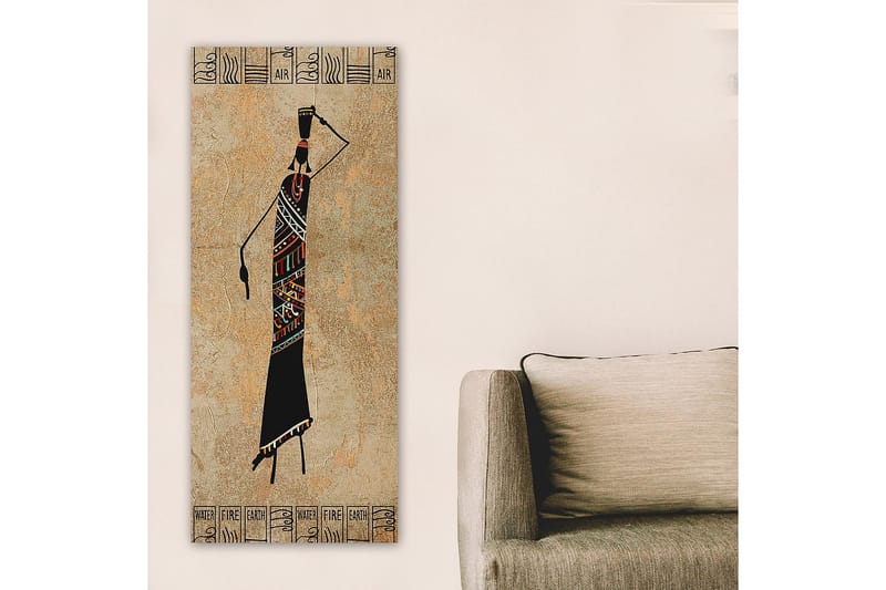 Canvastavla DKY World Cultures Flerfärgad - 50x120 cm - Inredning - Tavlor & konst - Canvastavlor
