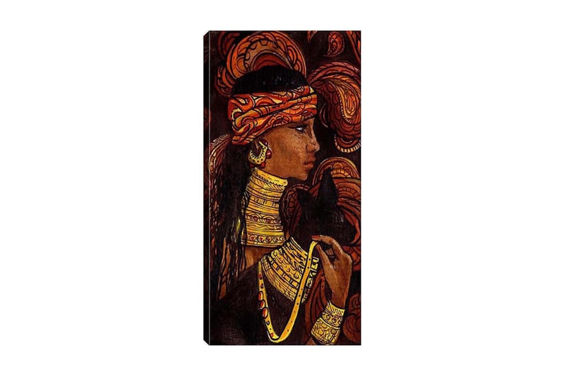 Canvastavla DKY World Cultures Flerfärgad - 50x120 cm - Inredning - Tavlor & konst - Canvastavlor