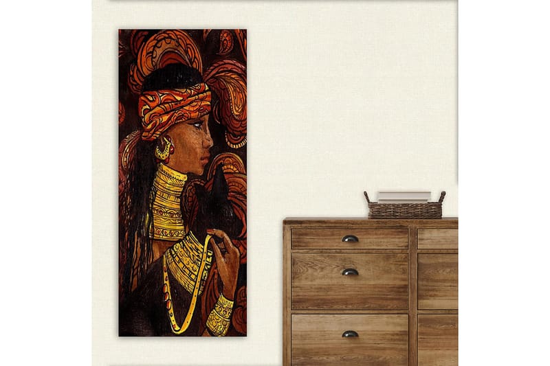 Canvastavla DKY World Cultures Flerfärgad - 50x120 cm - Inredning - Tavlor & konst - Canvastavlor
