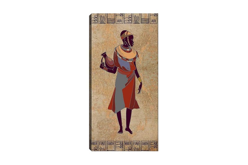 Canvastavla DKY World Cultures Flerfärgad - 50x120 cm - Inredning - Tavlor & konst - Canvastavlor