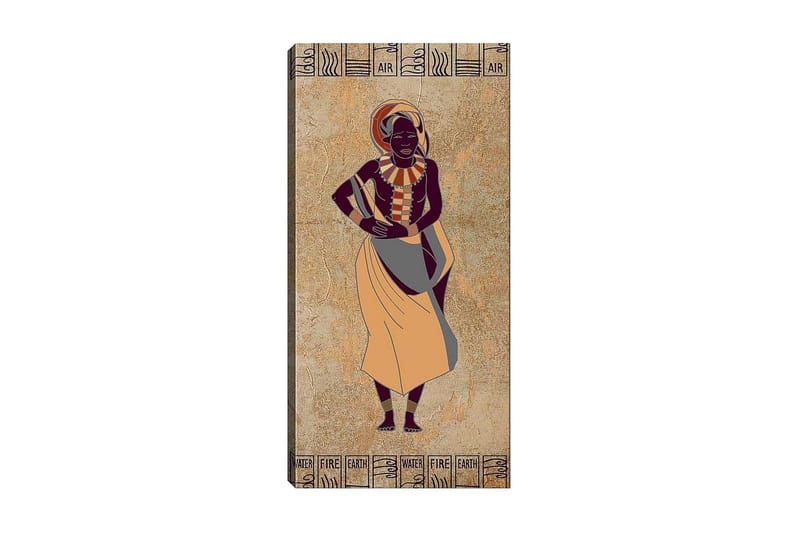 Canvastavla DKY World Cultures Flerfärgad - 50x120 cm - Inredning - Tavlor & konst - Canvastavlor