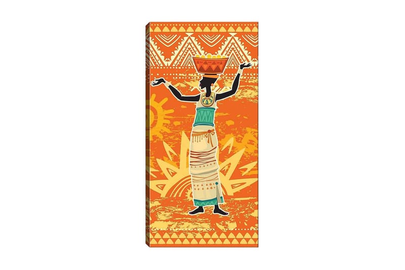 Canvastavla DKY World Cultures Flerfärgad - 50x120 cm - Inredning - Tavlor & konst - Canvastavlor