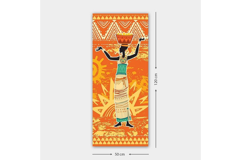 Canvastavla DKY World Cultures Flerfärgad - 50x120 cm - Inredning - Tavlor & konst - Canvastavlor