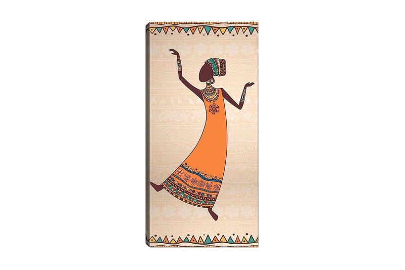 Canvastavla DKY World Cultures Flerfärgad - 50x120 cm - Inredning - Tavlor & konst - Canvastavlor