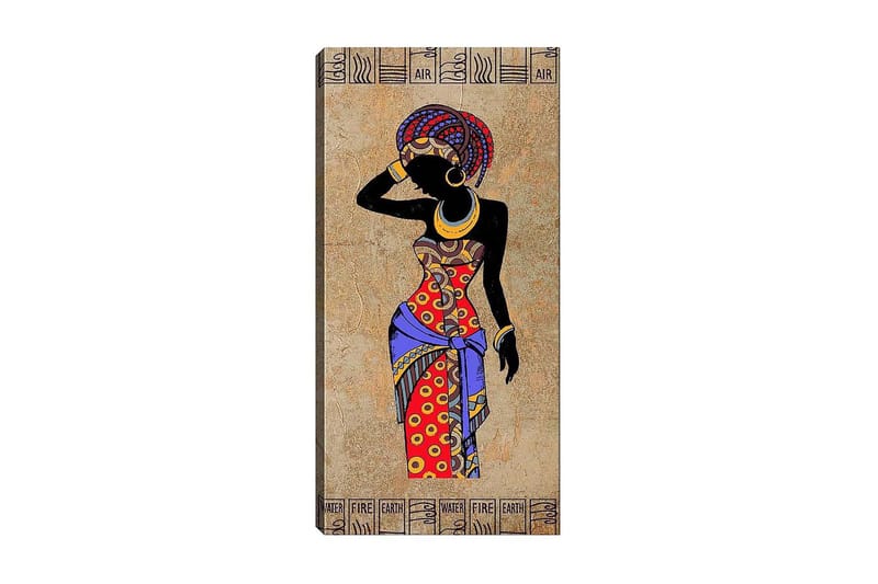 Canvastavla DKY World Cultures Flerfärgad - 50x120 cm - Inredning - Tavlor & konst - Canvastavlor