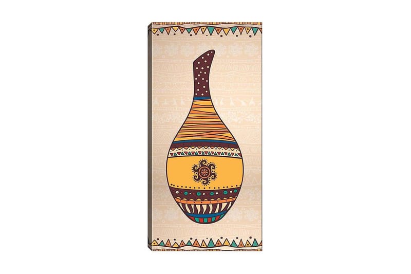 Canvastavla DKY World Cultures Flerfärgad - 50x120 cm - Inredning - Tavlor & konst - Canvastavlor