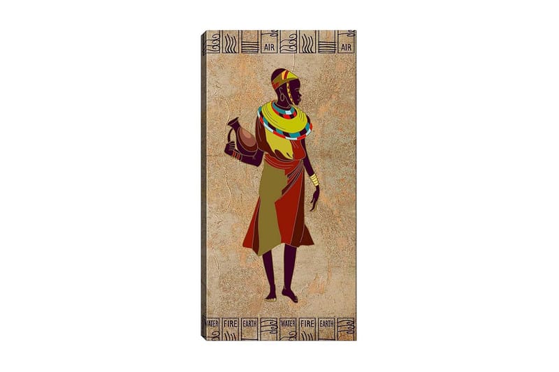 Canvastavla DKY World Cultures Flerfärgad - 50x120 cm - Inredning - Tavlor & konst - Canvastavlor