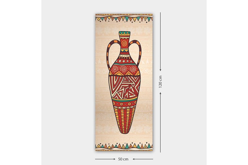 Canvastavla DKY World Cultures Flerfärgad - 50x120 cm - Inredning - Tavlor & konst - Canvastavlor