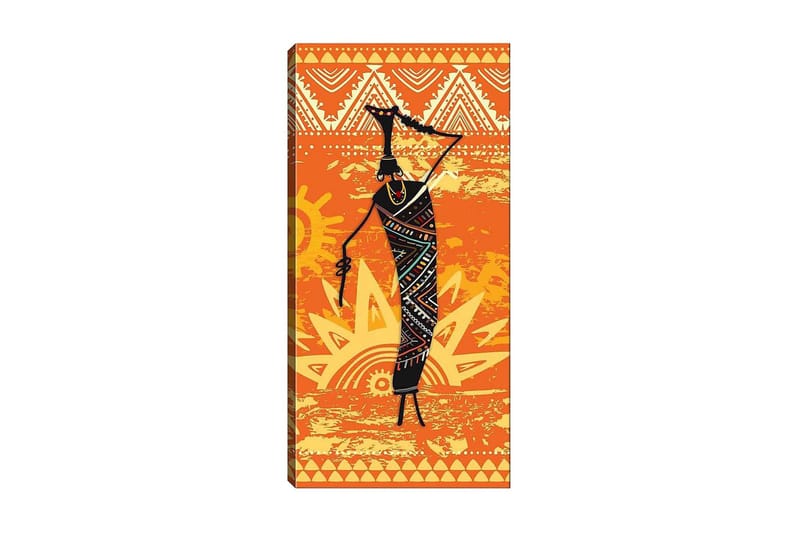 Canvastavla DKY World Cultures Flerfärgad - 50x120 cm - Inredning - Tavlor & konst - Canvastavlor