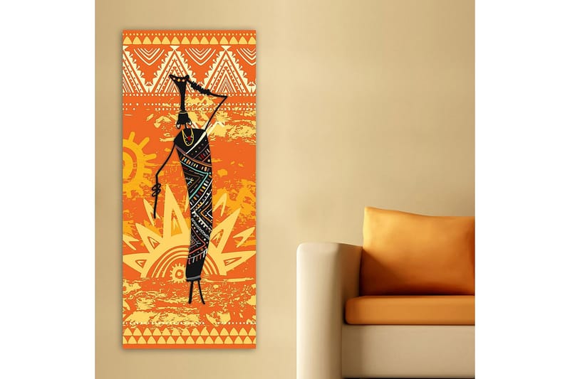Canvastavla DKY World Cultures Flerfärgad - 50x120 cm - Inredning - Tavlor & konst - Canvastavlor