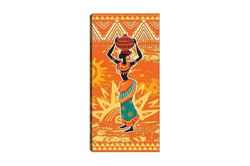 Canvastavla DKY World Cultures Flerfärgad - 50x120 cm - Inredning - Tavlor & konst - Canvastavlor