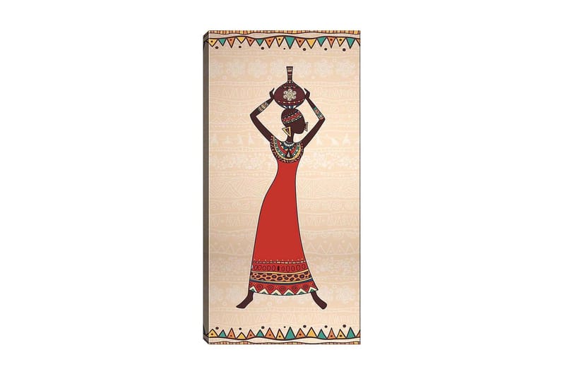 Canvastavla DKY World Cultures Flerfärgad - 50x120 cm - Inredning - Tavlor & konst - Canvastavlor