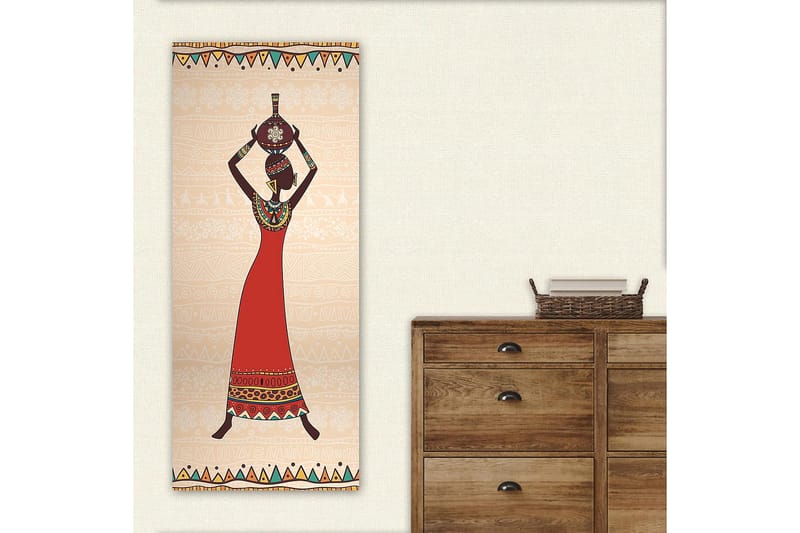 Canvastavla DKY World Cultures Flerfärgad - 50x120 cm - Inredning - Tavlor & konst - Canvastavlor