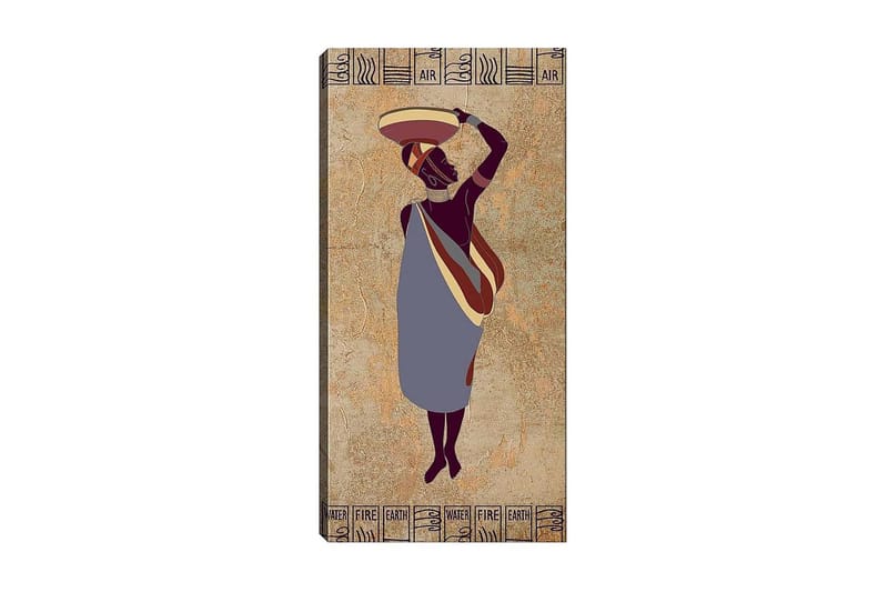 Canvastavla DKY World Cultures Flerfärgad - 50x120 cm - Inredning - Tavlor & konst - Canvastavlor