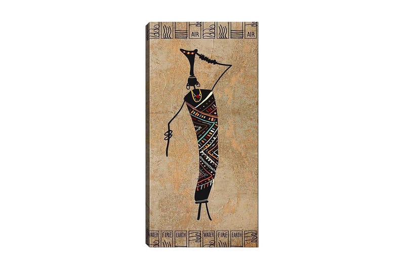 Canvastavla DKY World Cultures Flerfärgad - 50x120 cm - Inredning - Tavlor & konst - Canvastavlor