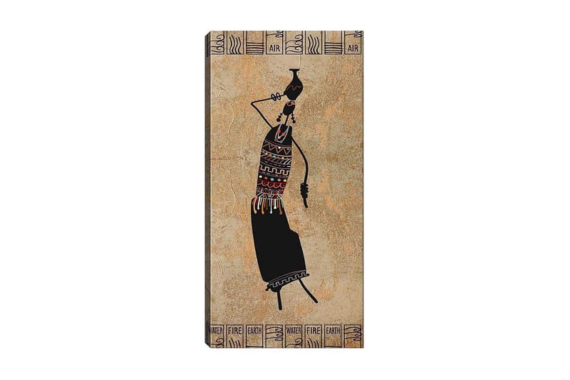 Canvastavla DKY World Cultures Flerfärgad - 50x120 cm - Inredning - Tavlor & konst - Canvastavlor