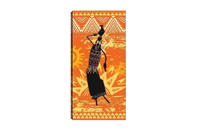 Canvastavla DKY World Cultures Flerfärgad - 50x120 cm - Inredning - Tavlor & konst - Canvastavlor