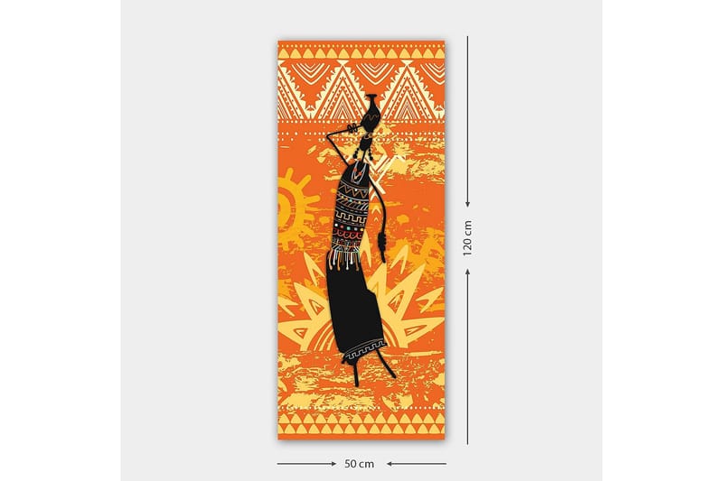 Canvastavla DKY World Cultures Flerfärgad - 50x120 cm - Inredning - Tavlor & konst - Canvastavlor