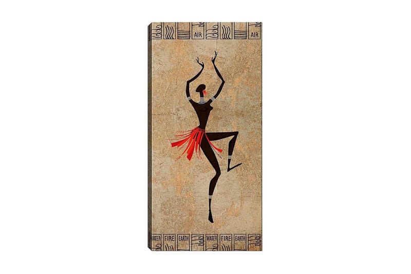 Canvastavla DKY World Cultures Flerfärgad - 50x120 cm - Inredning - Tavlor & konst - Canvastavlor