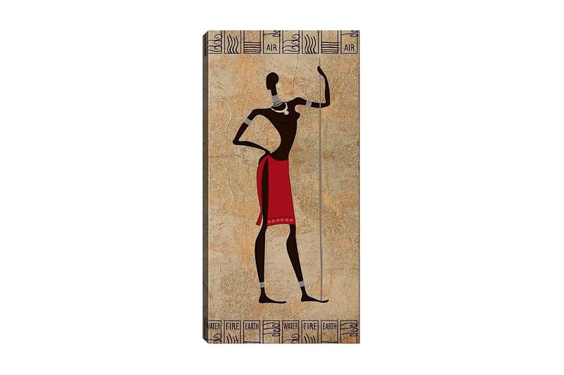 Canvastavla DKY World Cultures Flerfärgad - 50x120 cm - Inredning - Tavlor & konst - Canvastavlor