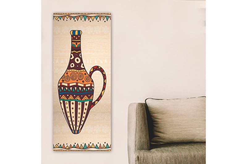 Canvastavla DKY World Cultures Flerfärgad - 50x120 cm - Inredning - Tavlor & konst - Canvastavlor