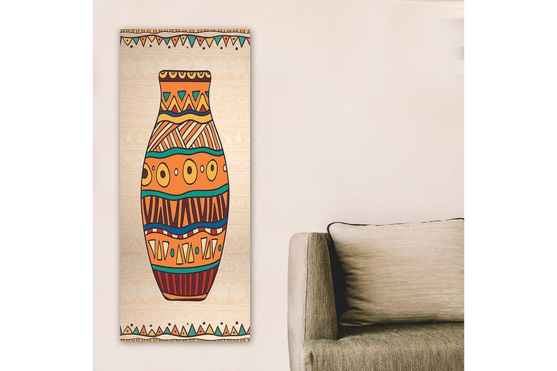 Canvastavla DKY World Cultures Flerfärgad - 50x120 cm - Inredning - Tavlor & konst - Canvastavlor