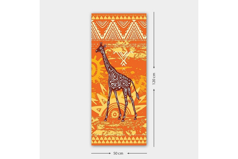 Canvastavla DKY World Cultures Flerfärgad - 50x120 cm - Inredning - Tavlor & konst - Canvastavlor