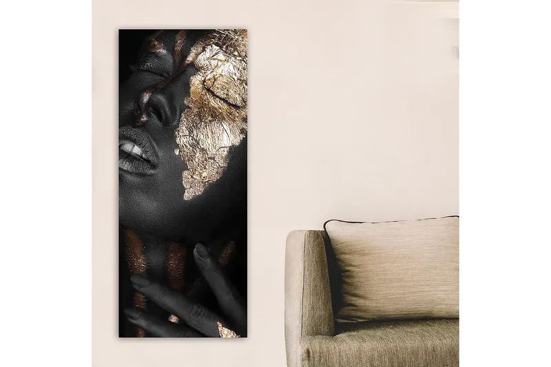 Canvastavla DKY World Cultures Flerfärgad - 50x120 cm - Inredning - Tavlor & konst - Canvastavlor