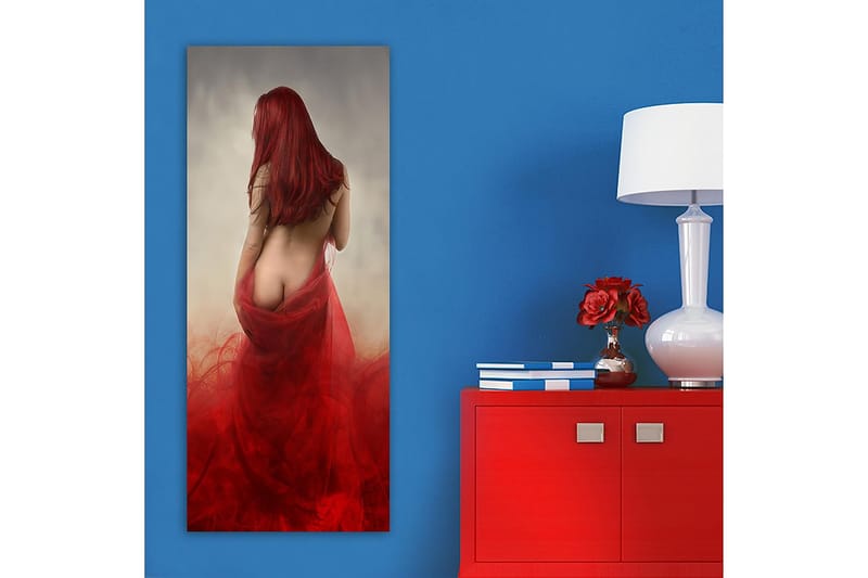 Canvastavla DKY People Flerfärgad - 50x120 cm - Inredning - Tavlor & konst - Canvastavlor