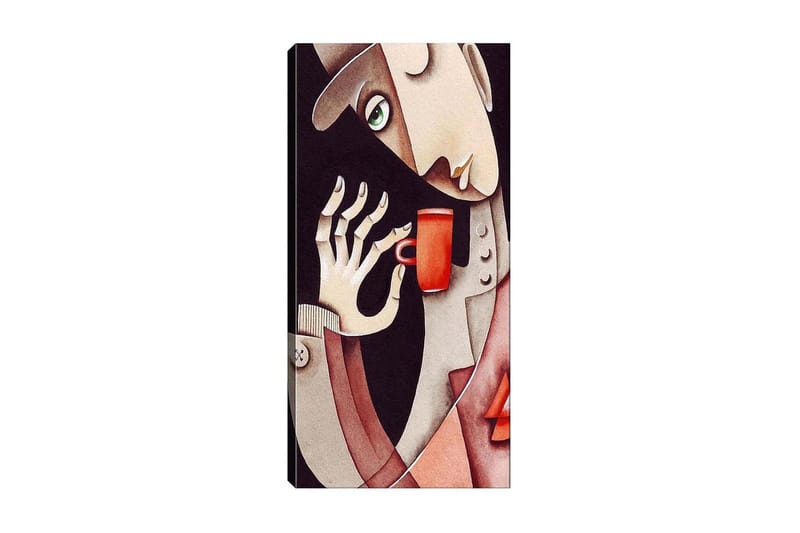 Canvastavla DKY People Flerfärgad - 50x120 cm - Inredning - Tavlor & konst - Canvastavlor