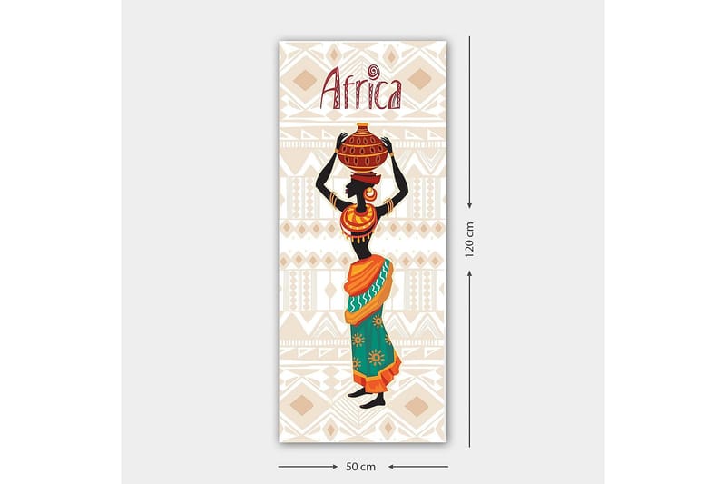 Canvastavla DKY People Flerfärgad - 50x120 cm - Inredning - Tavlor & konst - Canvastavlor
