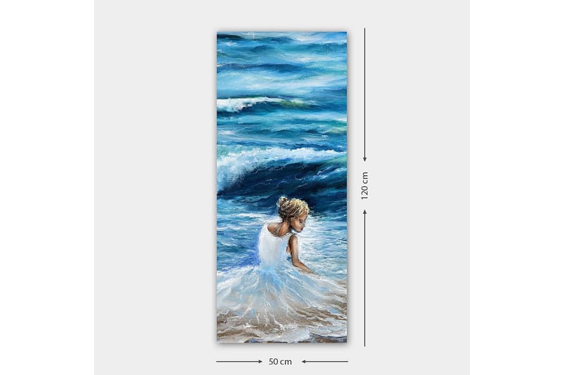 Canvastavla DKY People Flerfärgad - 50x120 cm - Inredning - Tavlor & konst - Canvastavlor