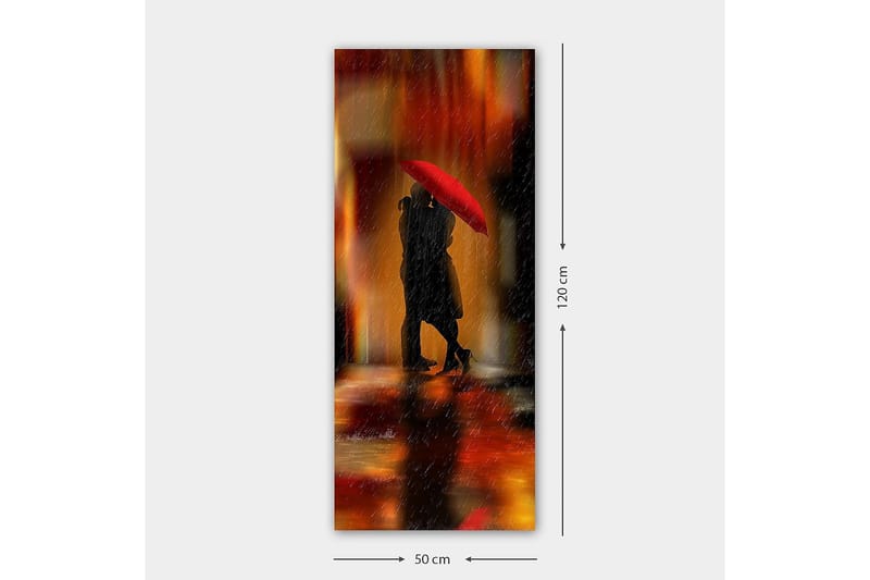 Canvastavla DKY People Flerfärgad - 50x120 cm - Inredning - Tavlor & konst - Canvastavlor