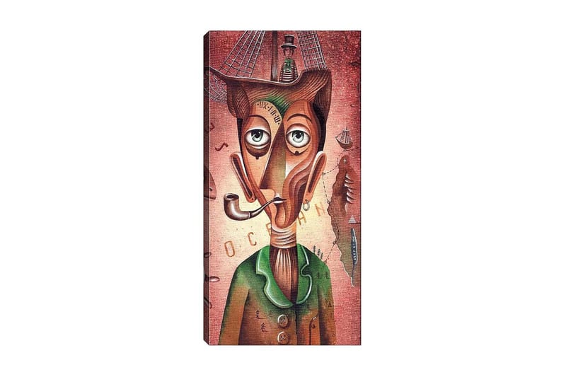 Canvastavla DKY People Flerfärgad - 50x120 cm - Inredning - Tavlor & konst - Canvastavlor