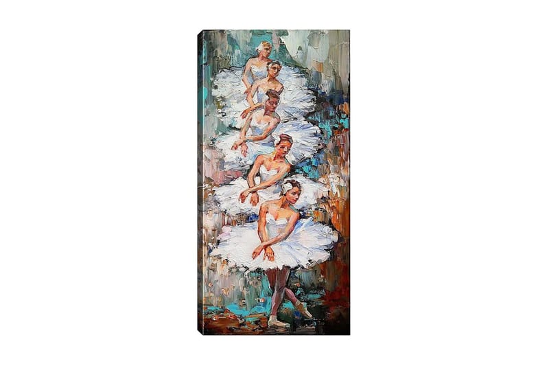Canvastavla DKY People Flerfärgad - 50x120 cm - Inredning - Tavlor & konst - Canvastavlor