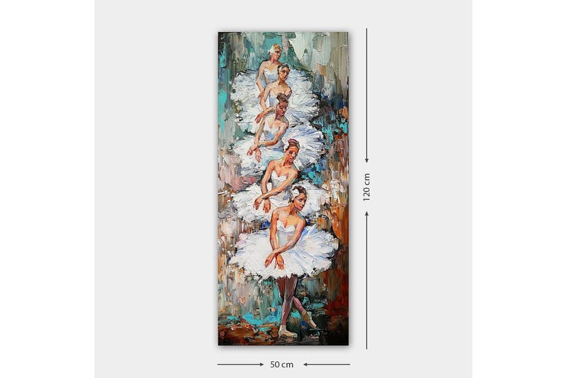 Canvastavla DKY People Flerfärgad - 50x120 cm - Inredning - Tavlor & konst - Canvastavlor